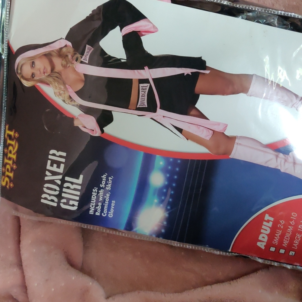 Spirit boxer girl Halloween costume large 10 - 14